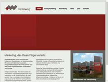 Tablet Screenshot of marketwing.de